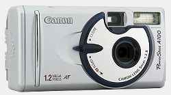 Stock A100 as seen on Canon's web site